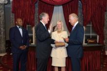2013-07-16 Swearing-in Ceremony with VP Biden